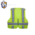 Roadway Visibility Fluorescent Safety Reflective vest lime
